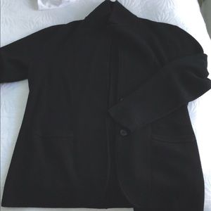 J Crew Black Sweater Blazer, NWT, M